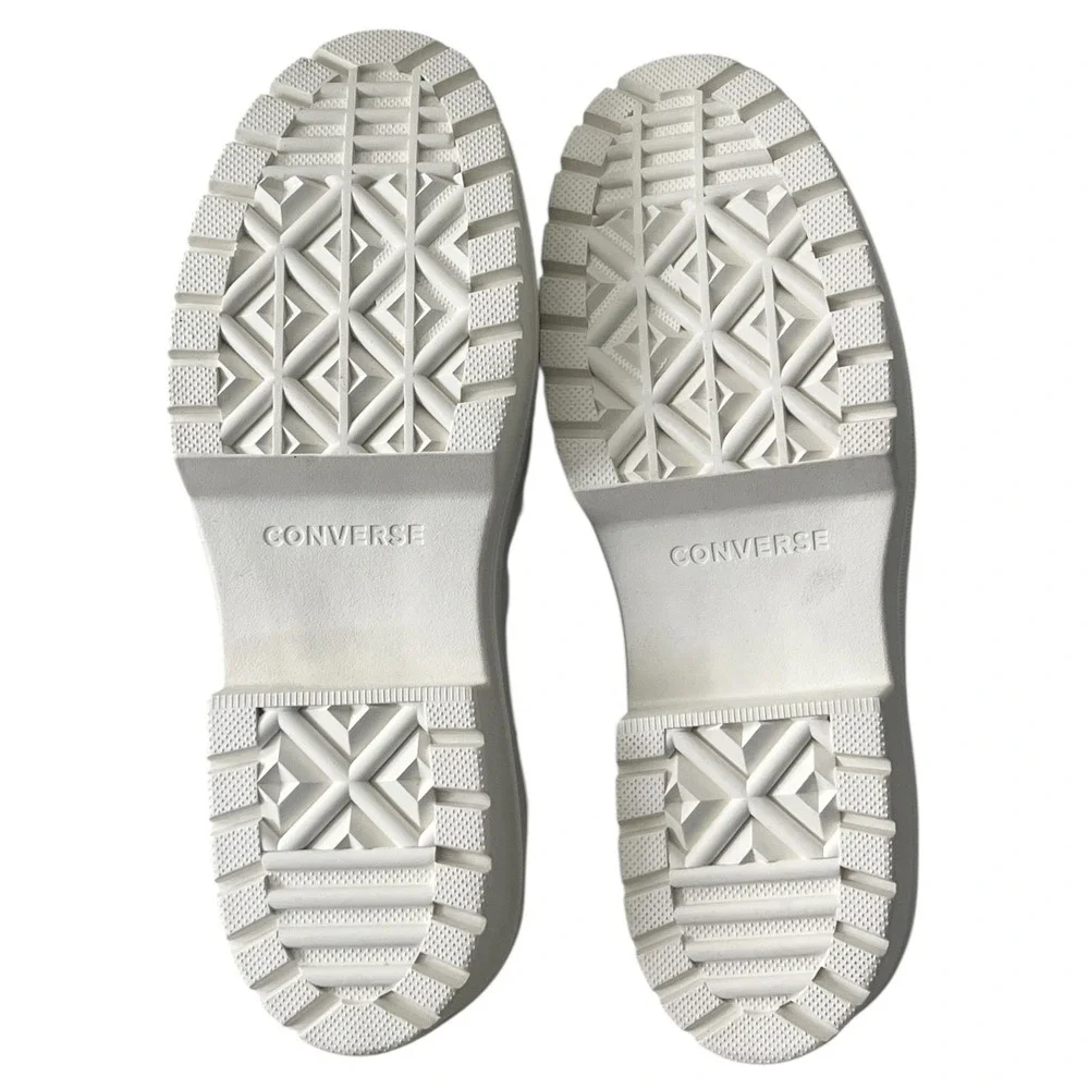 Converse Chuck Taylor Lugged Heel Mary Jane Platform Sneakers Egret Women 9.5 - Picture 5 of 15